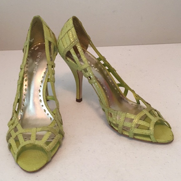 BCBGirls Shoes - BCBGirls cage peep toe shoes
